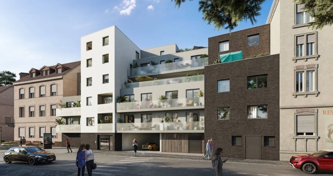 Achat / Vente immobilier neuf Bischheim proche Strasbourg et Schiltigheim (67800) - Réf. 6086