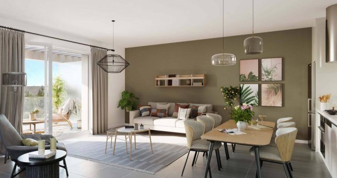 Achat / Vente immobilier neuf Bischheim quartier paisible à 3 min à vélo de la gare (67800) - Réf. 12326