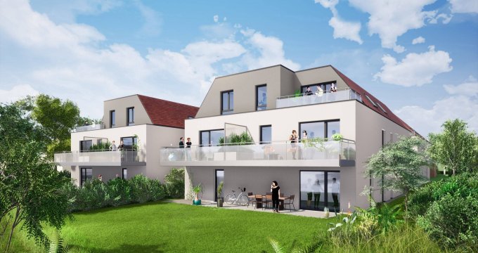 Achat / Vente immobilier neuf Entzheim en plein coeur du village (67960) - Réf. 7794