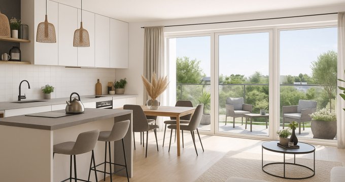 Achat / Vente immobilier neuf Huningue au coeur des Trois Frontières (68330) - Réf. 13634