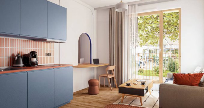 Achat / Vente immobilier neuf Lampertheim résidence de services à 5 min de la gare (67450) - Réf. 12355
