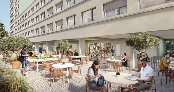 Achat / Vente immobilier neuf Schiltigheim résidence équipée proche des campus (67300) - Réf. 12182