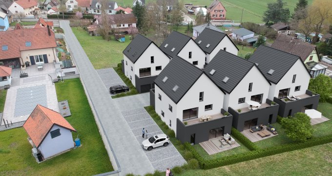Achat / Vente immobilier neuf Steinbourg à 6 km de Saverne (67790) - Réf. 8621