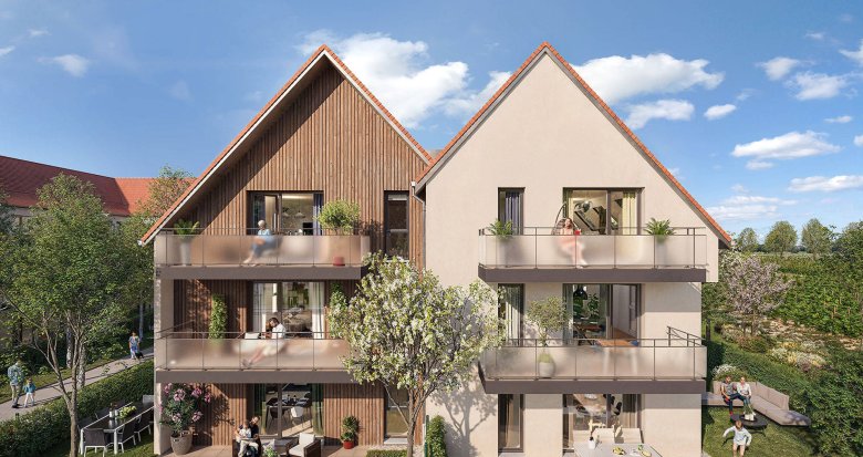 Achat / Vente immobilier neuf Barr aux portes du centre-ville proche gare SNCF (67140) - Réf. 12295