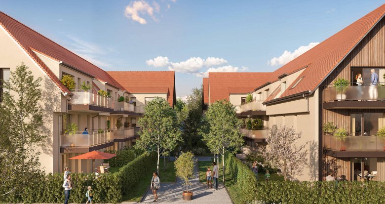 Achat / Vente immobilier neuf Barr aux portes du centre-ville proche gare SNCF (67140) - Réf. 12295