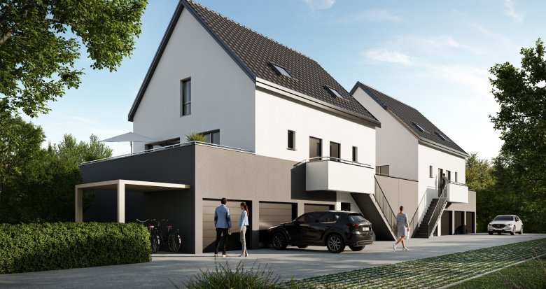 Achat / Vente immobilier neuf Beinheim à 5 km de Seltz (67930) - Réf. 8622