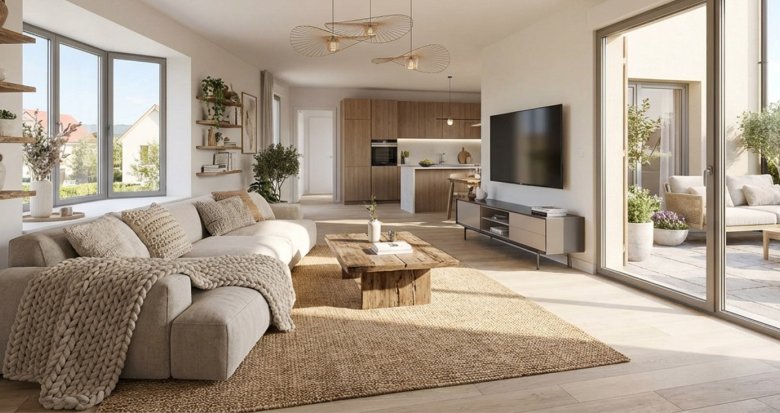 Achat / Vente immobilier neuf Berstett à 25 min du centre de Strasbourg (67370) - Réf. 13847