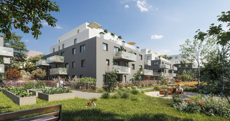 Achat / Vente immobilier neuf Bischheim proche Strasbourg et Schiltigheim (67800) - Réf. 6086