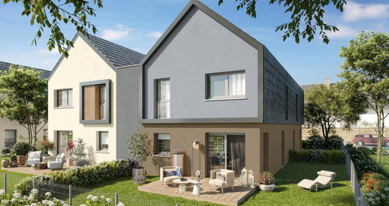 Achat / Vente immobilier neuf Bischwihr au cœur du village à 10 min de Colmar (68320) - Réf. 6474
