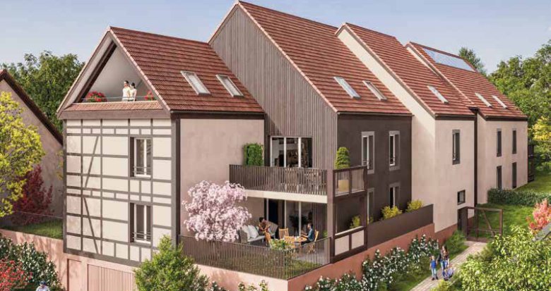 Achat / Vente immobilier neuf Breuschwickersheim cœur de ville proche bus (67112) - Réf. 12328