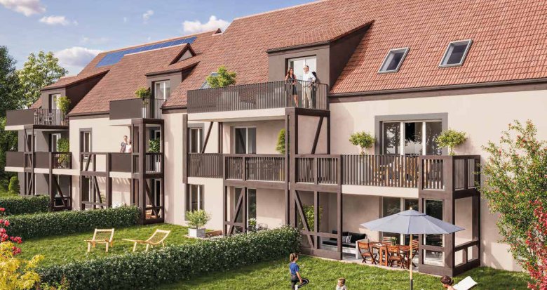 Achat / Vente immobilier neuf Breuschwickersheim cœur de ville proche bus (67112) - Réf. 12328