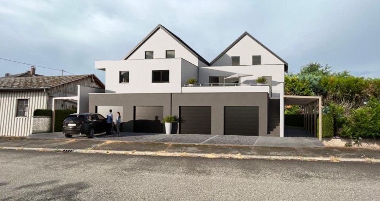 Achat / Vente immobilier neuf Dachstein cadre calme avec vue sur champ verdoyant (67120) - Réf. 8569