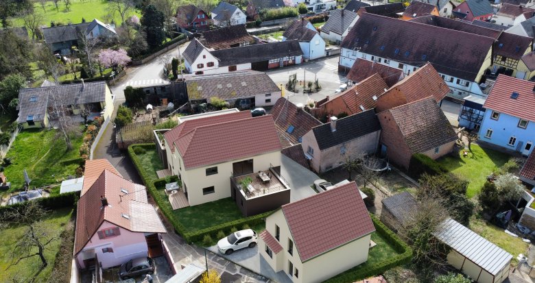 Achat / Vente immobilier neuf Durningen entre ville et campagne proche mairie (67270) - Réf. 11707