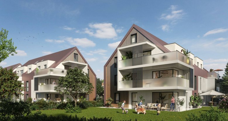 Achat / Vente immobilier neuf Eckbolsheim en plein hypercentre (67201) - Réf. 8335