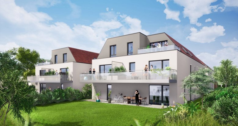 Achat / Vente immobilier neuf Entzheim en plein cœur du village (67960) - Réf. 7794