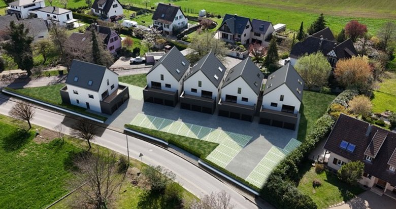 Achat / Vente immobilier neuf Folgensbourg à 20 min en voiture de Bâle (68220) - Réf. 13490