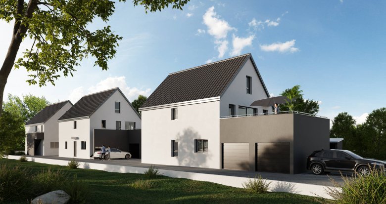 Achat / Vente immobilier neuf Friesenheim entre cadre champêtre et esprit village (67860) - Réf. 6967