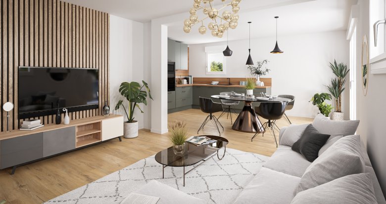 Achat / Vente immobilier neuf Herrlisheim à moins de 10 min de Bischwiller (67850) - Réf. 13216