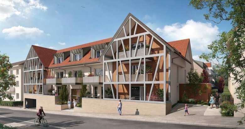 Achat / Vente immobilier neuf Hoenheim à quelques pas du coeur de bourg (67800) - Réf. 8225