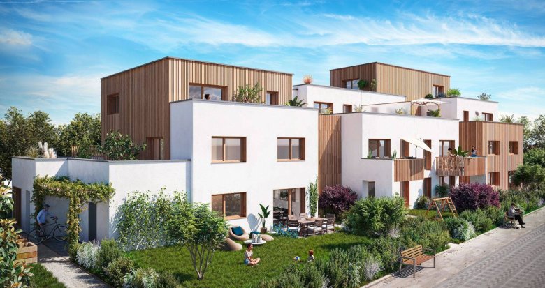 Achat / Vente immobilier neuf Illkirch-Graffenstaden écoquartier les prairies du Canal (67400) - Réf. 11353