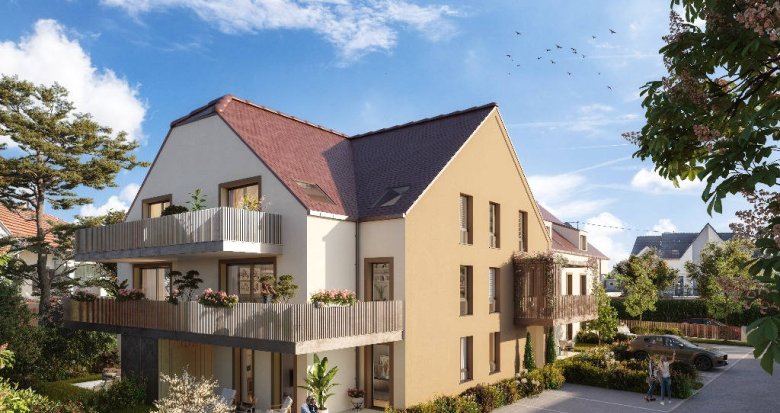 Achat / Vente immobilier neuf Lipsheim à 7 min à vélo de la gare (67640) - Réf. 11806