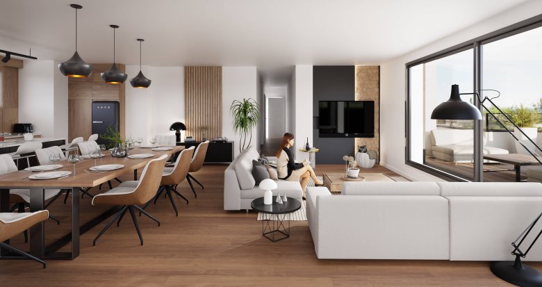Achat / Vente immobilier neuf Marckolsheim secteur pavillonnaire aux bords de l’Ancien Canal (67390) - Réf. 8407