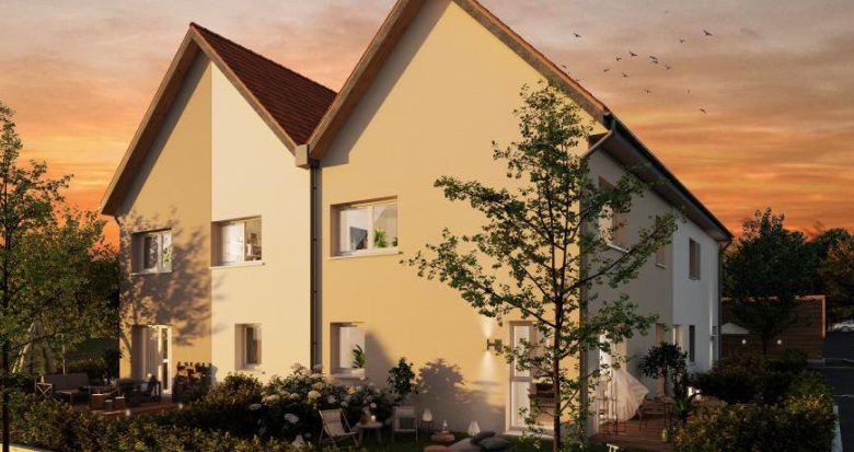 Achat / Vente immobilier neuf Michelbach-le-Bas à 10 km de la frontière Allemande (68730) - Réf. 8600
