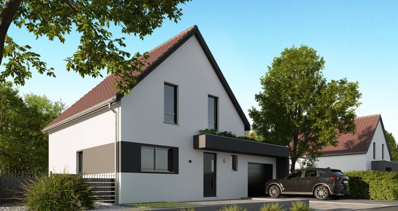 Achat / Vente immobilier neuf Niederschaeffolsheim maisons individuelles secteur calme (67500) - Réf. 7892