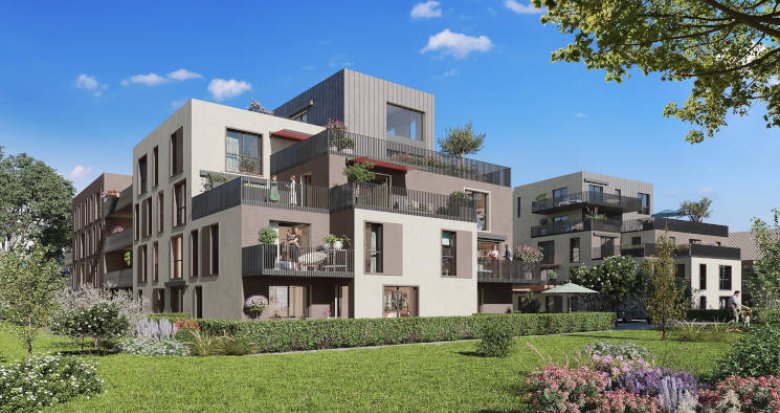 Achat / Vente immobilier neuf Oberhausbergen au coeur de la commune (67205) - Réf. 5940