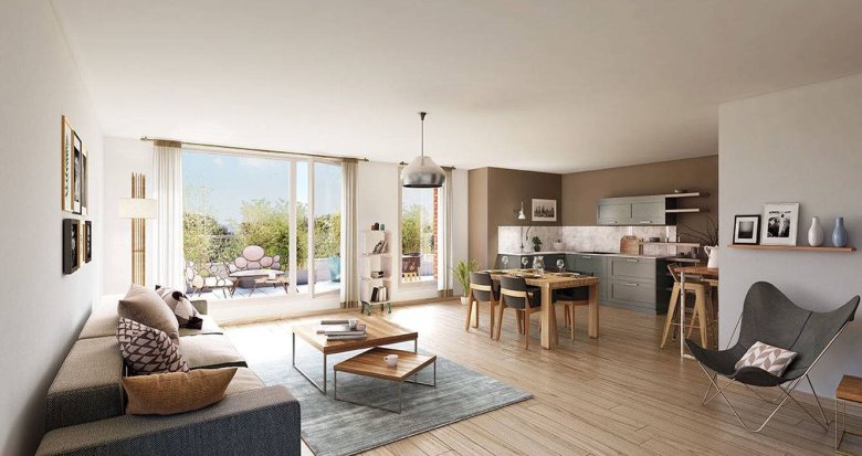 Achat / Vente immobilier neuf Oberschaeffolsheim à 8 km de Strasbourg (67203) - Réf. 8428