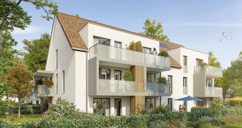 Achat / Vente immobilier neuf Ostwald à 900 mètres du tramway (67540) - Réf. 12609