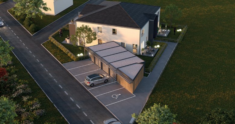 Achat / Vente immobilier neuf Rosheim entre vignobles et montagnes à 5 min de la gare (67560) - Réf. 13350
