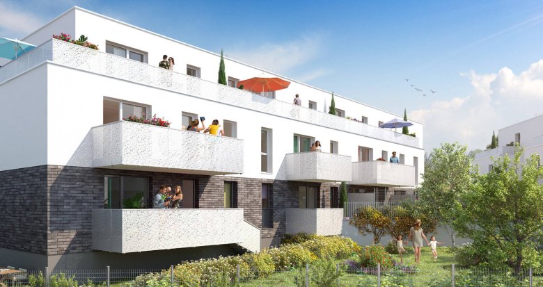 Achat / Vente immobilier neuf Saint-Louis à moins de 10 min à pied du centre et de la gare (68300) - Réf. 9122