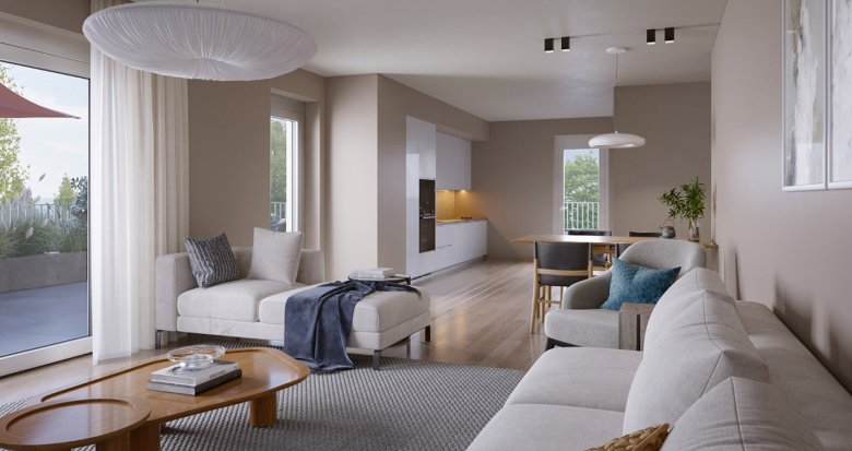 Achat / Vente immobilier neuf Schiltigheim à deux pas du quartier d’affaires de Wacken (67300) - Réf. 13795