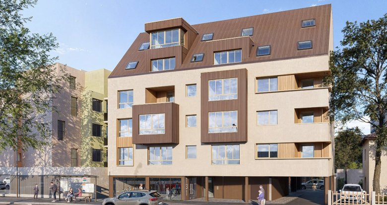 Achat / Vente immobilier neuf Schiltigheim à deux pas du quartier d’affaires de Wacken (67300) - Réf. 13795