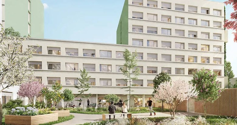 Achat / Vente immobilier neuf Schiltigheim résidence équipée proche des campus (67300) - Réf. 12182