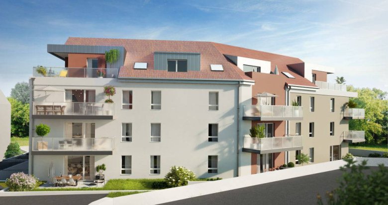 Achat / Vente immobilier neuf Sierentz adossée aux collines du Sundgau (68510) - Réf. 6640