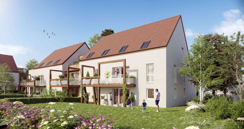 Achat / Vente immobilier neuf Souffelweyersheim à 5 min à pied du coeur de bourg (67460) - Réf. 7988