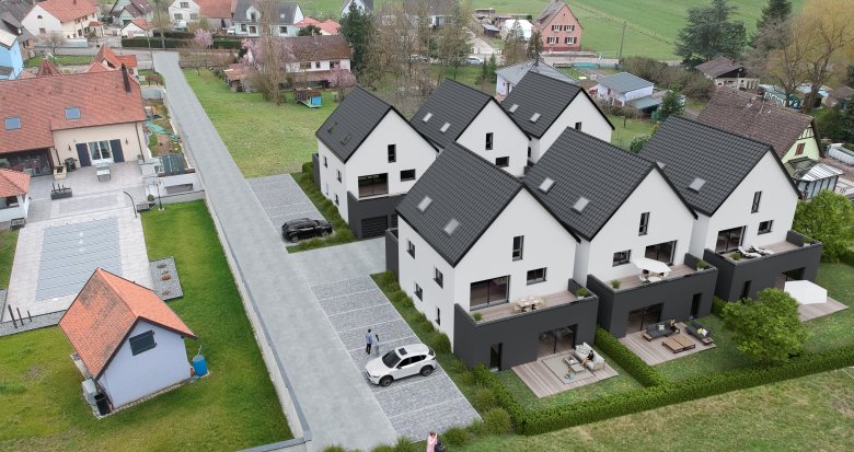 Achat / Vente immobilier neuf Steinbourg à 6 km de Saverne (67790) - Réf. 8621