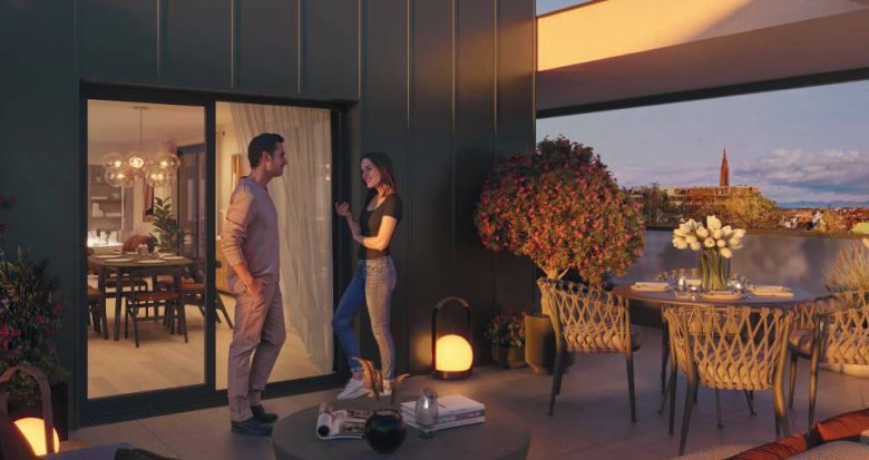 Achat / Vente immobilier neuf Strasbourg à 2 min à pied du tramway ligne B (67000) - Réf. 12109