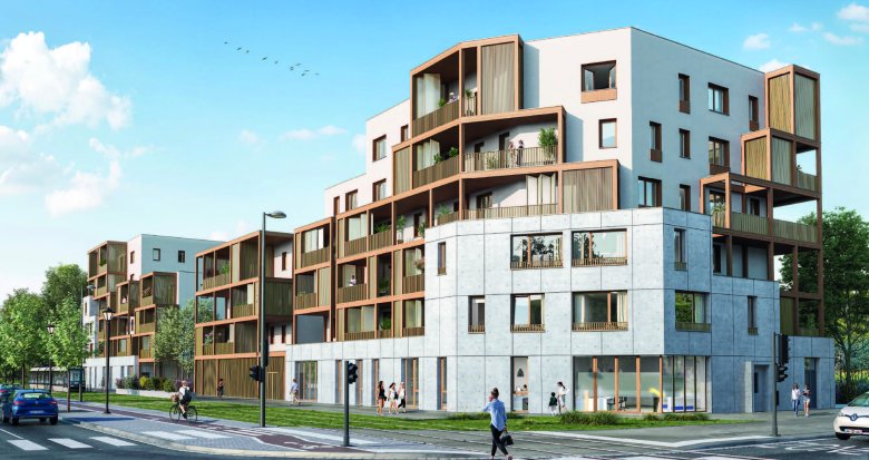 Achat / Vente immobilier neuf Strasbourg à 200m du tramway C Saint Christophe (67000) - Réf. 9406