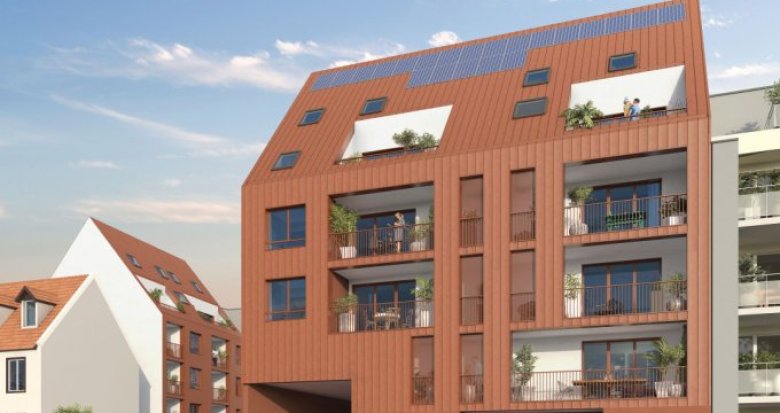 Achat / Vente immobilier neuf Strasbourg à 3 min à pied du tramway B Elsau (67000) - Réf. 9410