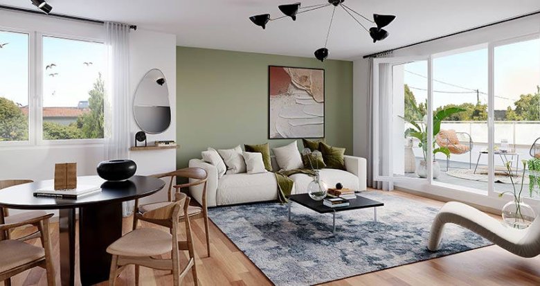 Achat / Vente immobilier neuf Strasbourg au coeur du quartier de l'Ill (67000) - Réf. 6402