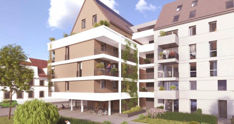 Achat / Vente immobilier neuf Strasbourg au cœur du quartier Saint-Florent (67000) - Réf. 6822