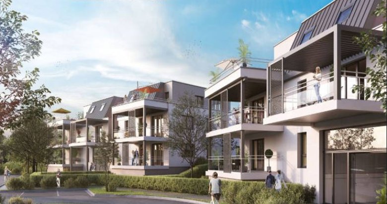 Achat / Vente immobilier neuf Strasbourg coeur quartier Robertsau (67000) - Réf. 12121