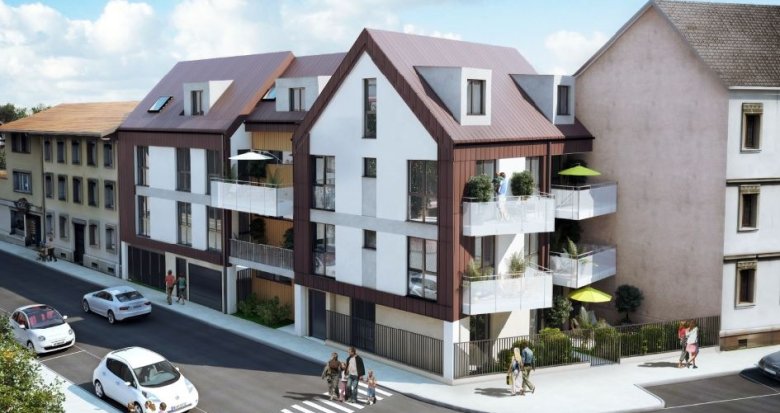 Achat / Vente immobilier neuf Strasbourg Neudorf proche tram et commerces (67000) - Réf. 7803