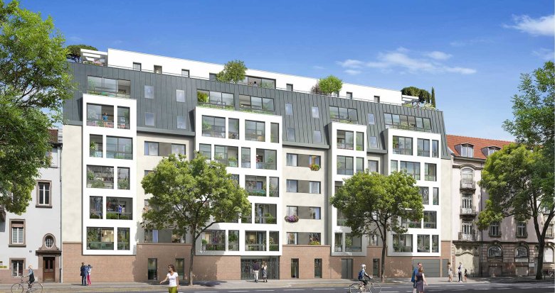 Achat / Vente immobilier neuf Strasbourg proche de la gare (67000) - Réf. 7133