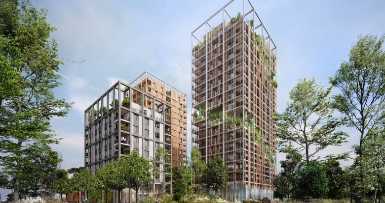 Achat / Vente immobilier neuf Strasbourg quartier Archipel au Wacken entre ville et nature (67000) - Réf. 9409