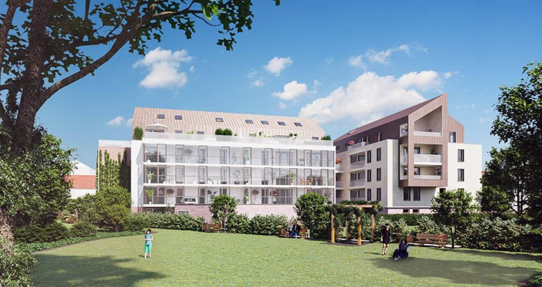 Achat / Vente immobilier neuf Strasbourg quartier du Neudorf (67000) - Réf. 12324