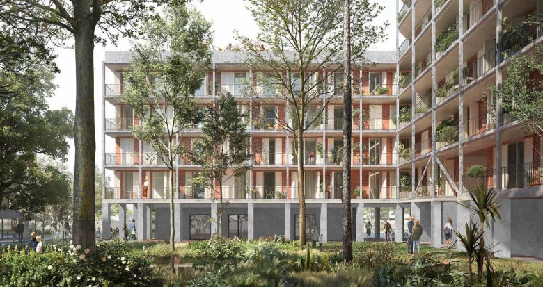 Achat / Vente immobilier neuf Strasbourg quartier Starlette à 15 min du centre en tramway (67000) - Réf. 12231
